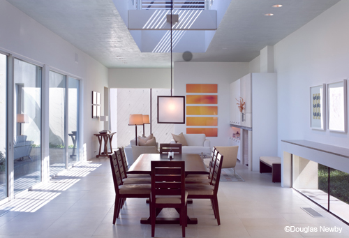 Beautiful Modern Home in Bent Tree Neighborhood by architect Max Levy, FAIA
