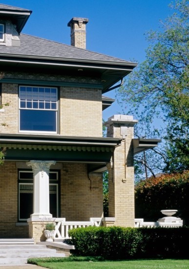 Deep eaves are an important element of early modern homes.