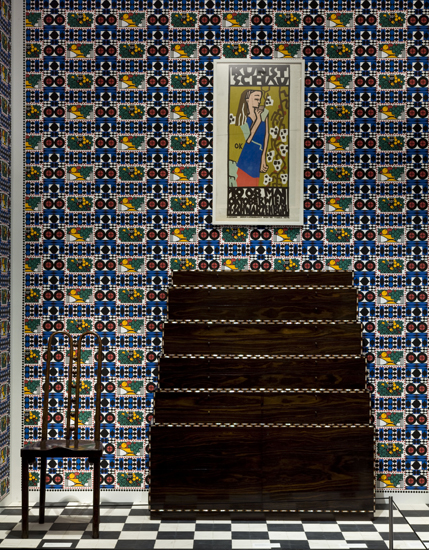 Vienna Secessionist side of the room 2