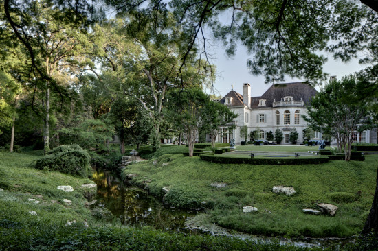 Crespi/Hicks estate, with streams, creeks, and ponds