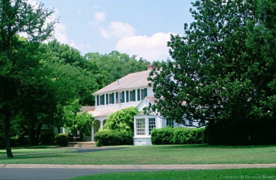 Residence designed in 1955 by architects Marion Fooshee and James Cheek. 