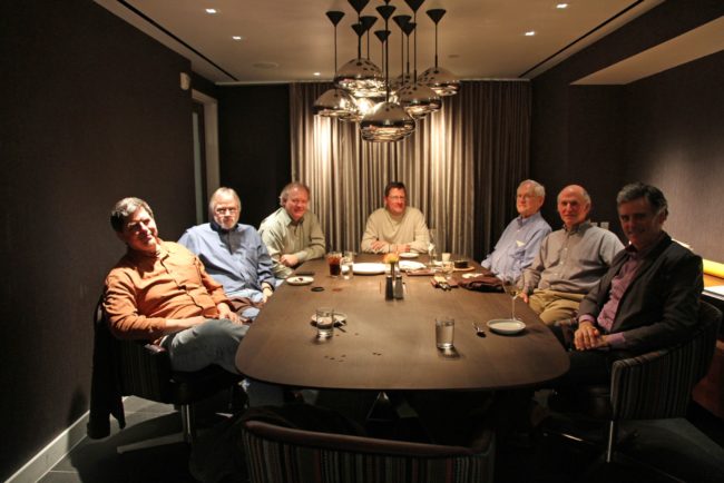 Frank Welch and friends.