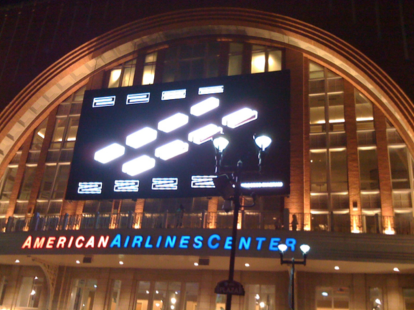 American Airlines Center in Victory Park, Dallas
