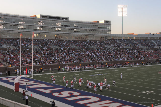 Gerald Ford Football Stadium at SMU in Dallas