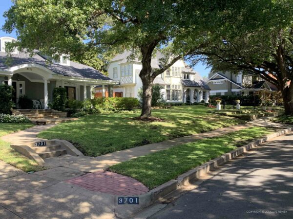Northern Hills neighborhood is filled with tree-lined streets.