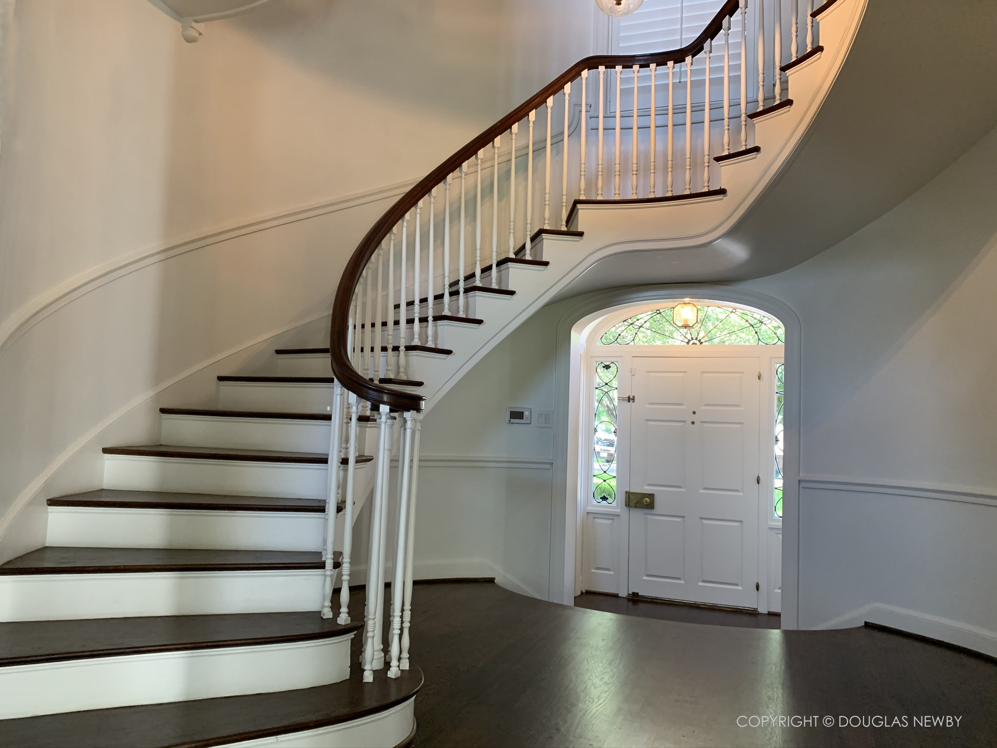 Interior of White Rock Lake home.