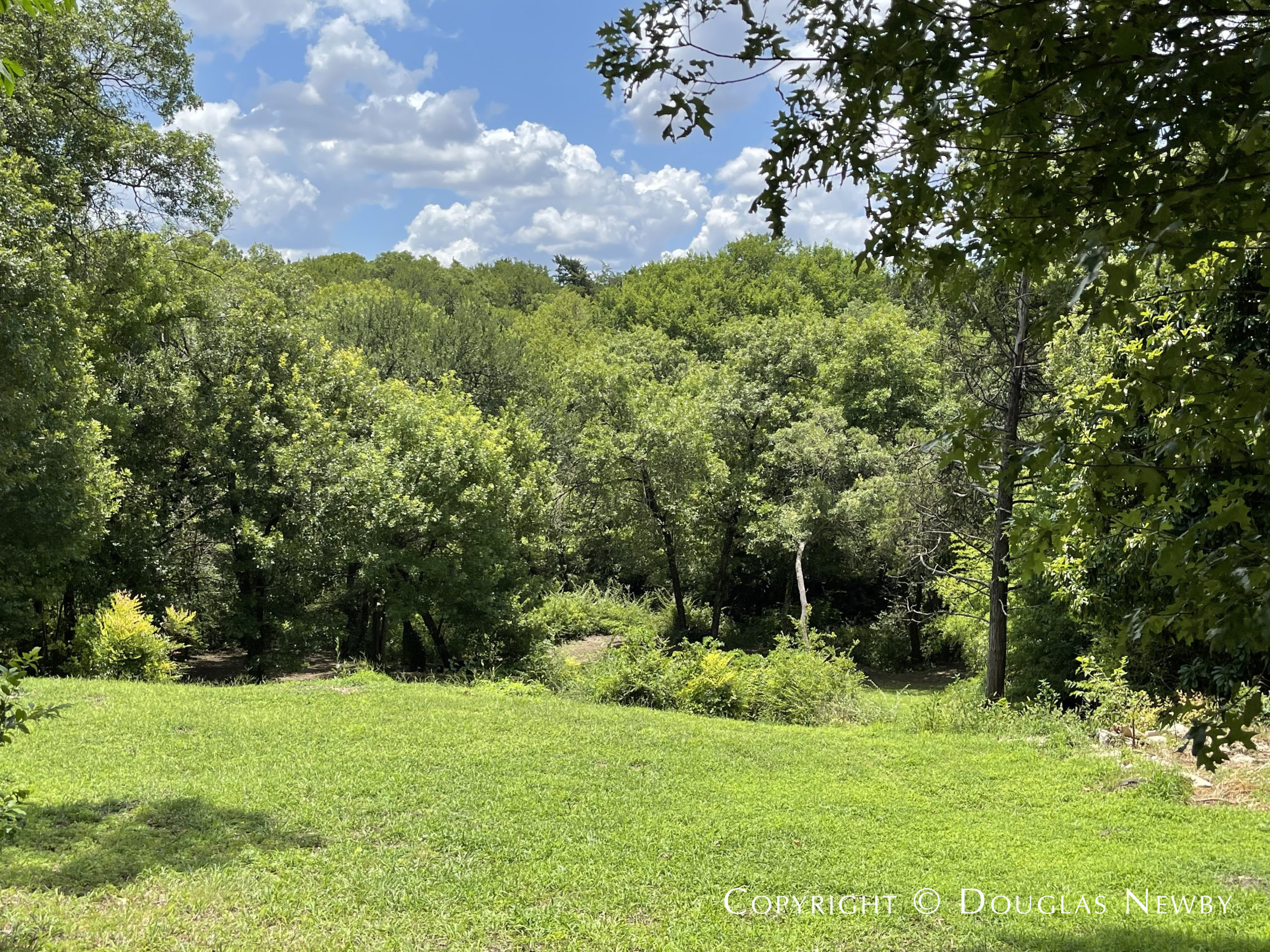 Example of Oak Cliff Creek Lot