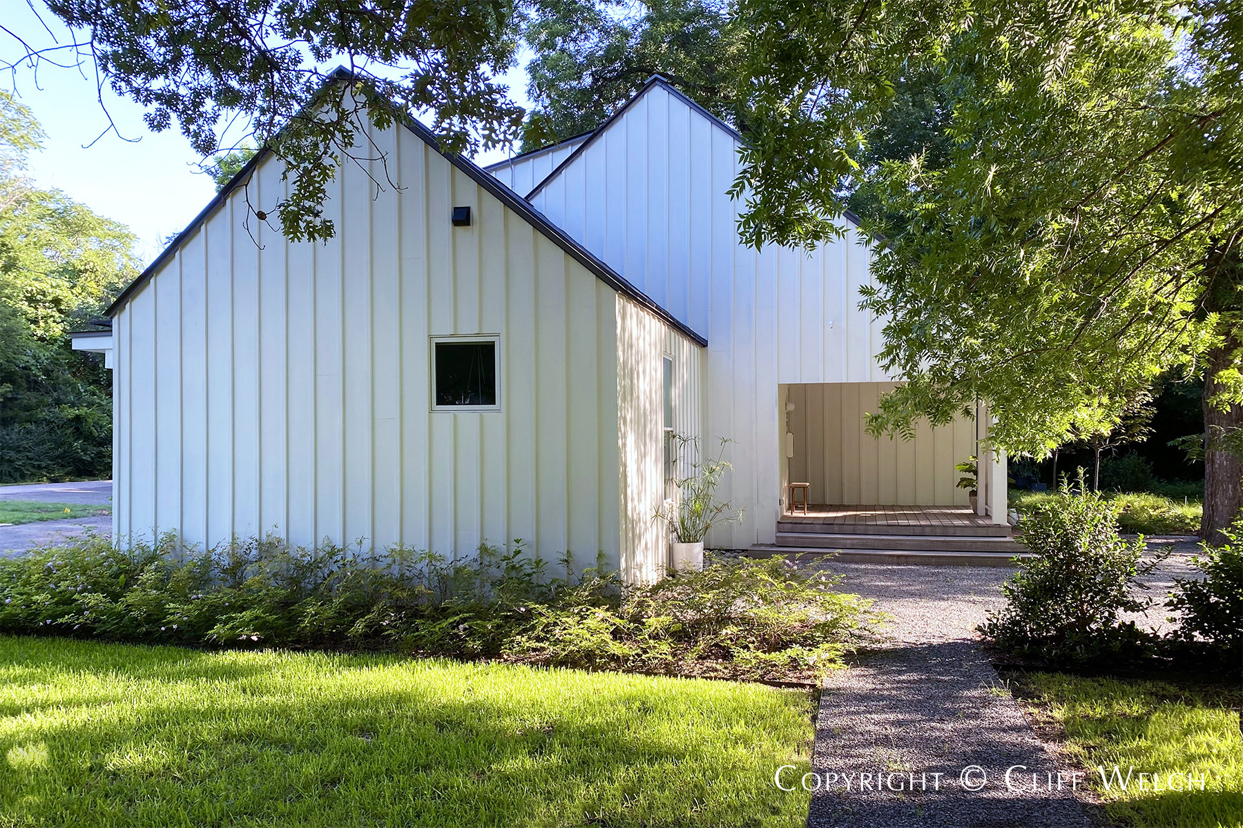 Small original home on AIA Dallas Tour of Homes.