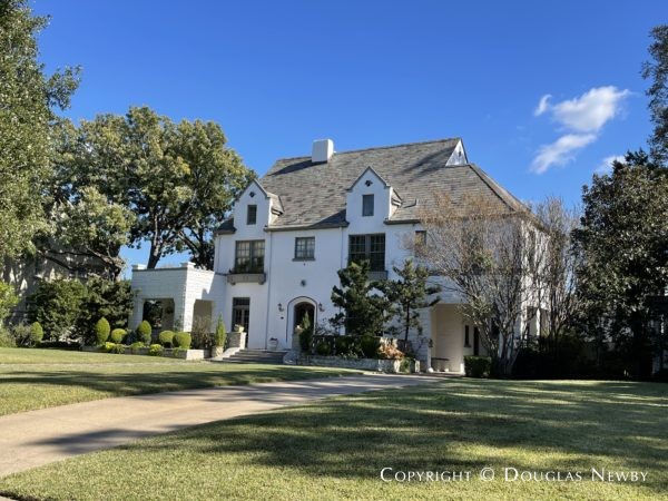Lang & Witchell designed home on Swiss Avenue.