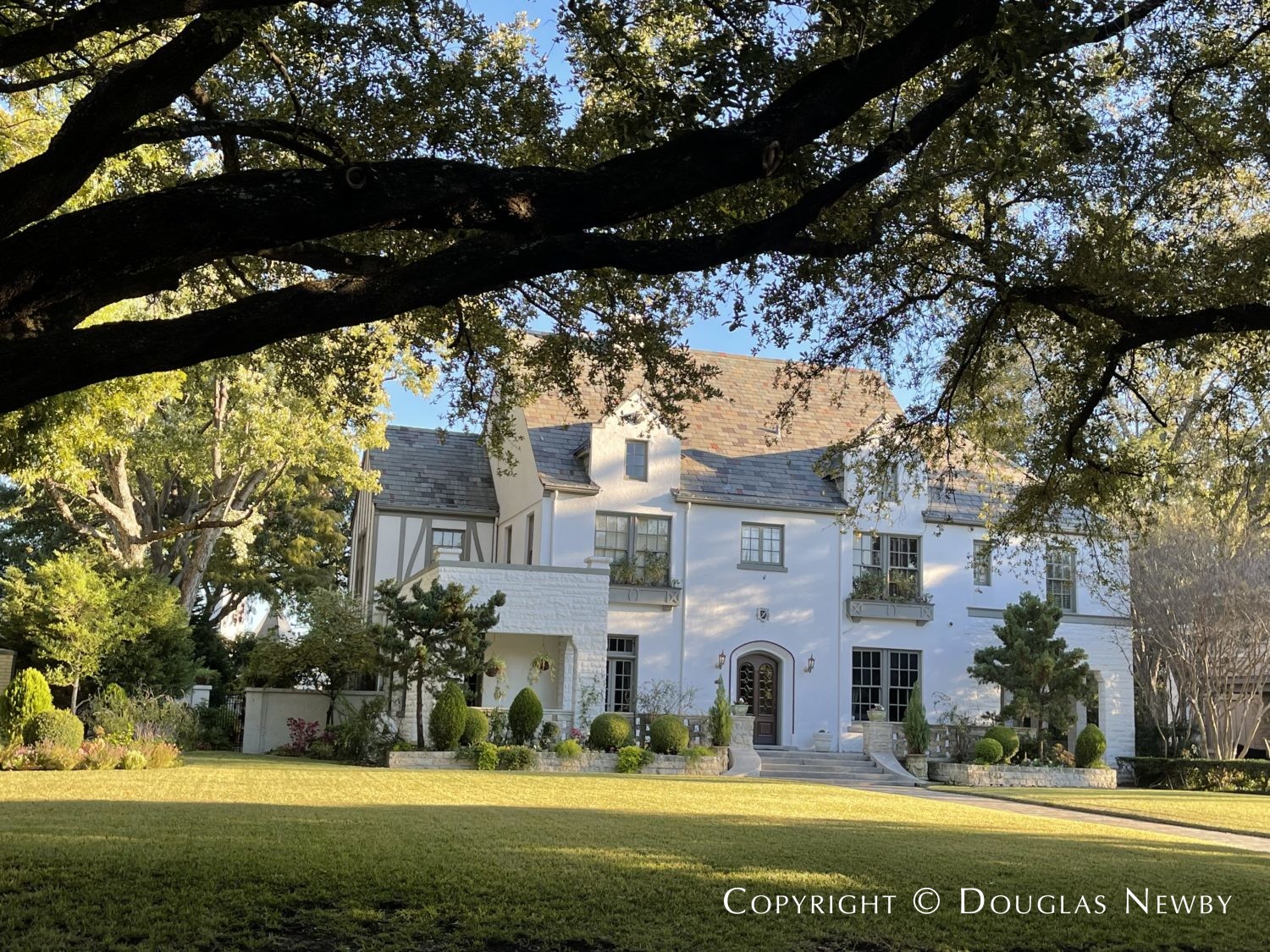 Home on Swiss Avenue boulevard.
