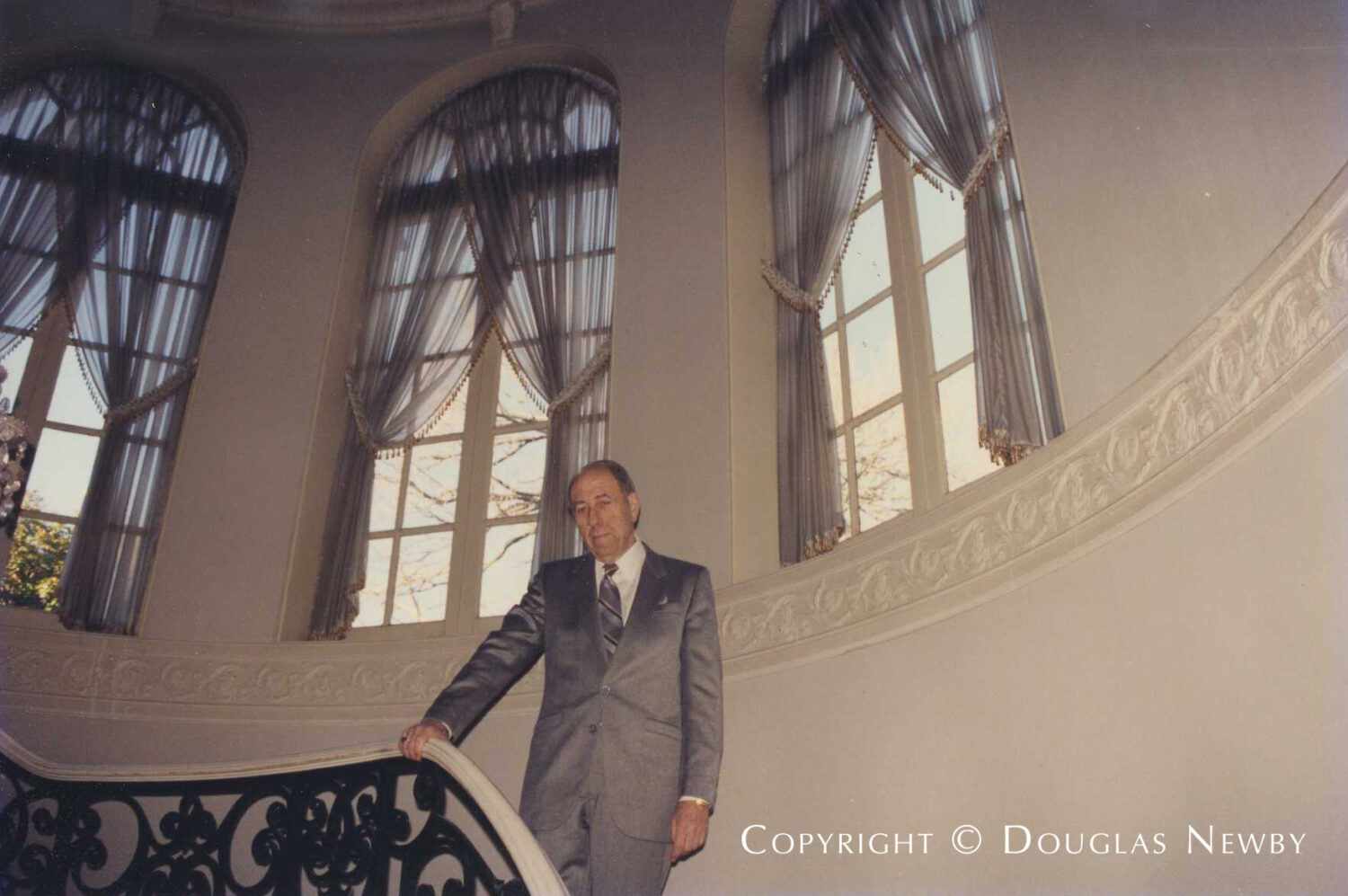 Robert Wigley, the son of Florence Crespi, recognized the aesthetic achievement of architect Maurice Fatio and his mother’s affection for her home at 5555 Walnut Hill Lane.