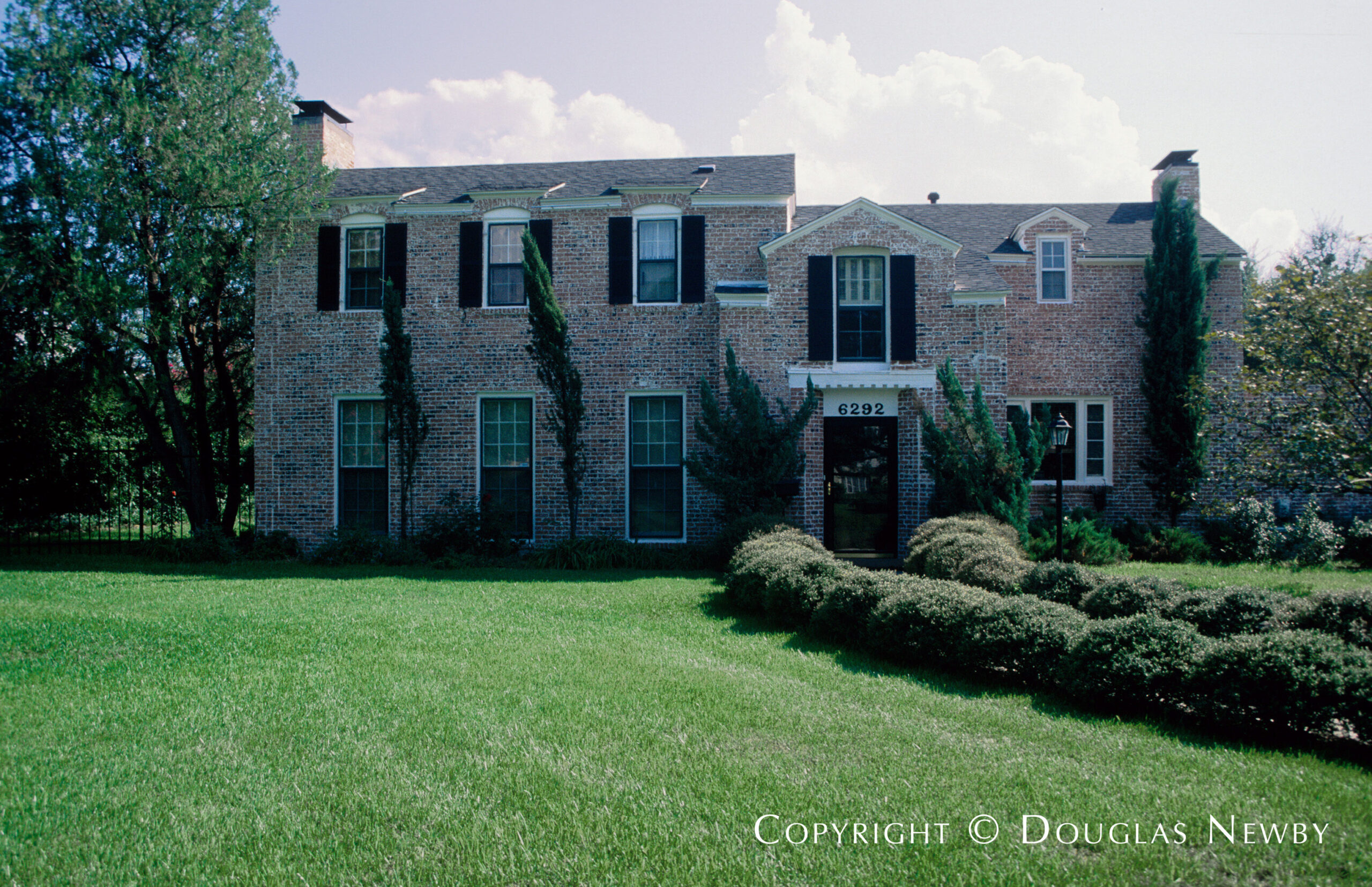 David and Carol Weber were one of three prominent families that lived in 6292 Mercedes, giving another reason for its preservation.