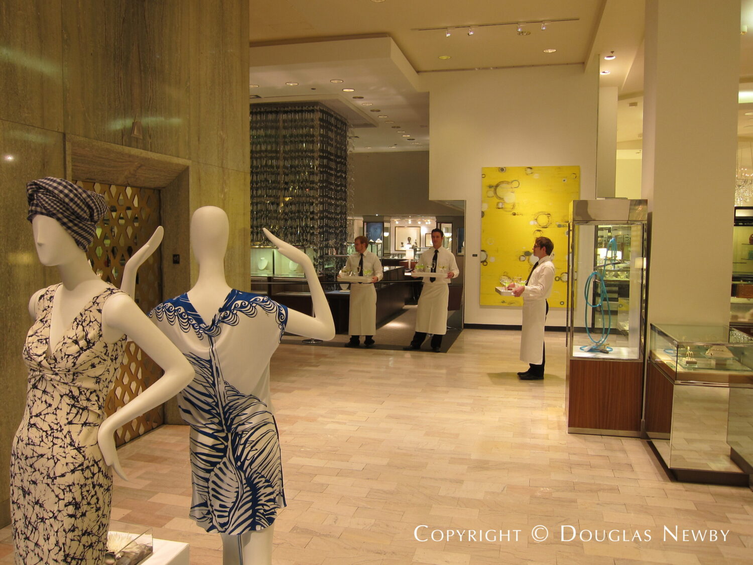 Downtown Dallas Neiman Marcus store hosts reception for Dallas International Art Fair.